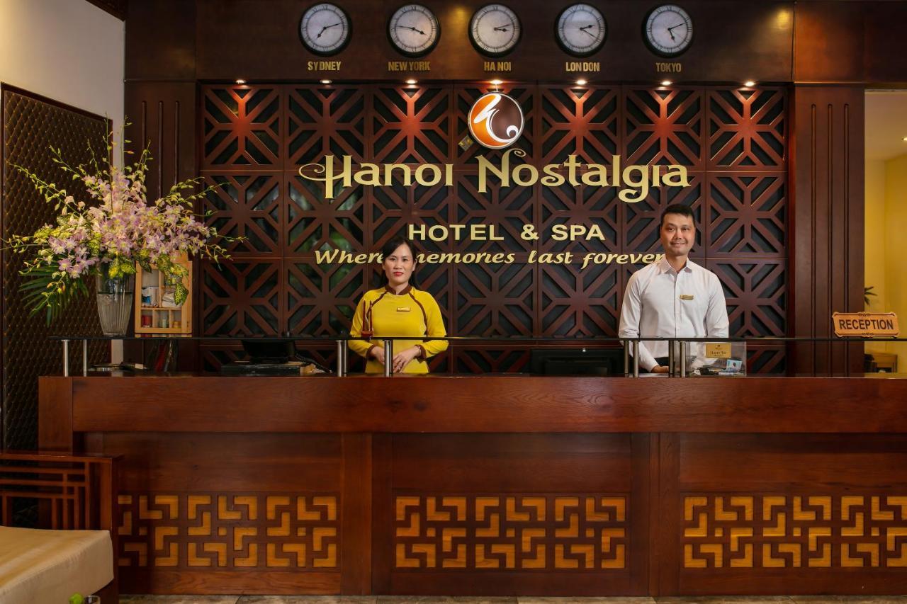 Hanoi Nostalgia Hotel & Spa Exteriér fotografie